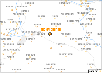 map of Namyang-ni