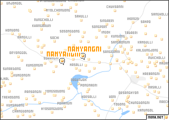 map of Namyang-ni