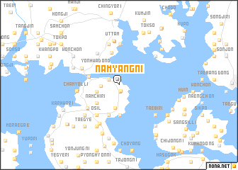 map of Namyang-ni