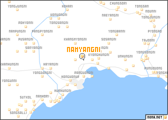 map of Namyang-ni