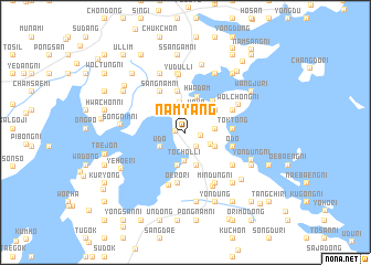 map of Namyang