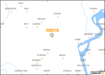 map of Namya