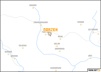 map of Namzeh