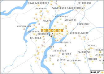 map of Nānakgarh