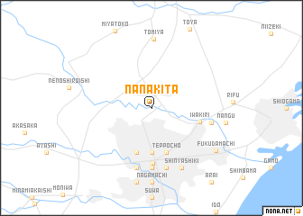 map of Nanakita