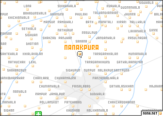 map of Nānakpura