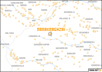 map of Nānak Rāghzai
