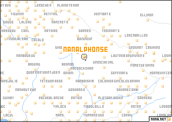 map of Nan Alphonse