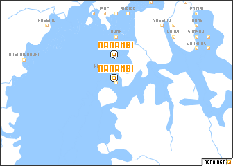 map of Nanambi