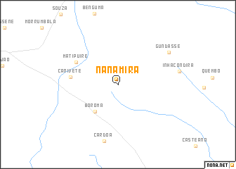 map of Nanamira