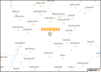 map of Nan\