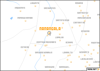 map of Nanangala