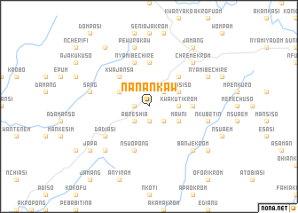 map of Nanankaw