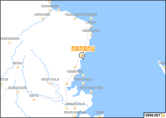 map of Nananu