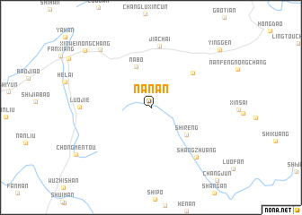 map of Nan\