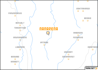 map of Nanarena