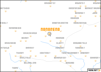 map of Nanarena