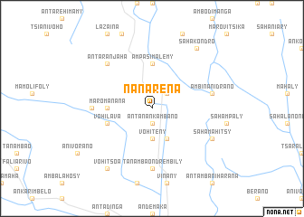 map of Nanarena