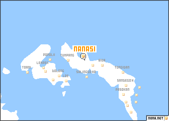 map of Nanasi