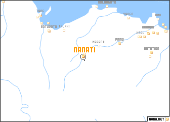 map of Nanati