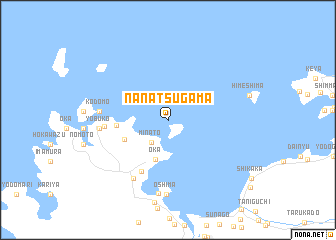 map of Nanatsugama