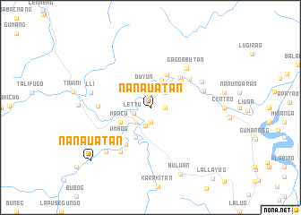 map of Nanauatan