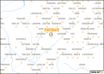 map of Nan-awn