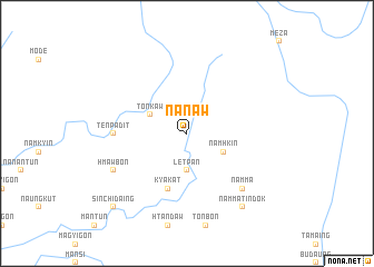 map of Nanaw