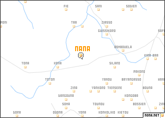 map of Nana
