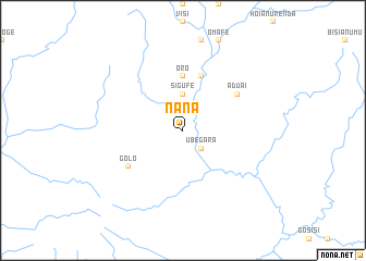 map of Nana