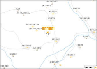 map of Nanbai