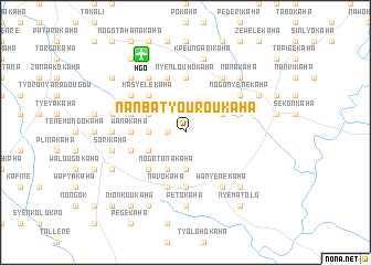 map of Nanbatyouroukaha