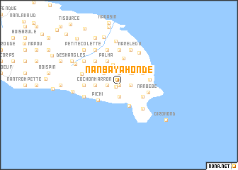 map of Nan Bayahonde