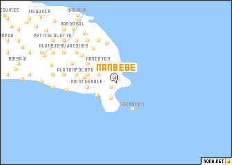 map of Nan Bébé