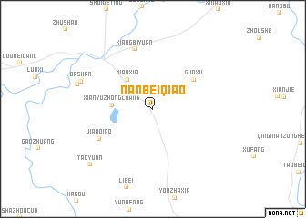 map of Nanbeiqiao