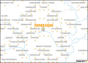 map of Nanbékaha