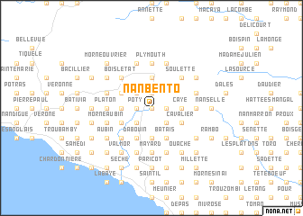 map of Nan Bento