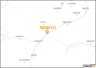 map of Nanbityi
