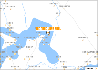 map of Nanbouéssou