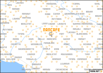 map of Nan Café