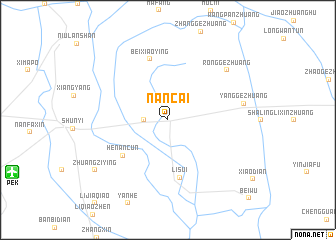 map of Nancai