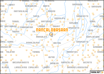 map of Nancalobasaan