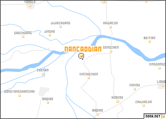 map of Nancaodian
