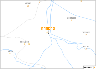 map of Nancao