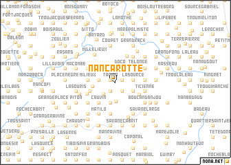 map of Nan Carotte