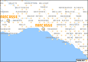 map of Nan Casse