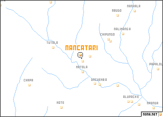 map of Nancatári