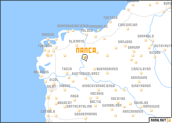 map of Nanca