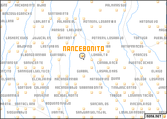 map of Nance Bonito