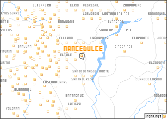 map of Nance Dulce